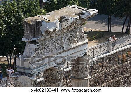 View from Capitoline Hill on columns of the Forum Julius Caesar, Forum Romanum, Roman Forum, Rome, Italy, Europe View Large Photo Image Stock Image - View from Capitoline Hill on columns of the Forum Julius Caesar, Forum Romanum, Roman Forum, Rome, Italy, Europe. Fotosearch
