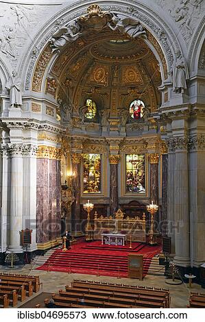 View of altar and chancel, Berlin Cathedral, Berlin, Germany, Europe View Large Photo Image Stock Image - View of altar and chancel, Berlin Cathedral, Berlin, Germany, Europe. Fotosearch