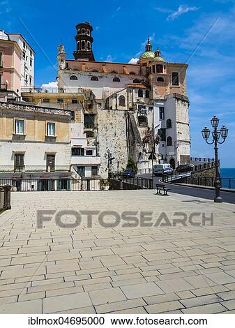 View of Piazza Umberto I and church Collegiate Santa Maria Maddalena, Arani, region Amalfi, Amalfi coast, Campania, Italy, Europe View Large Photo Image Stock Image - View of Piazza Umberto I and church Collegiate Santa Maria Maddalena, Arani, region Amalfi, Amalfi coast, Campania, Italy, Europe. Fotosearch