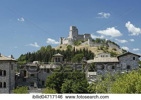 View of Rocca Maggiore fortification, Assisi, Italy, Umbria, Italy, Europe View Large Photo Image Stock Photograph - View of Rocca Maggiore fortification, Assisi, Italy, Umbria, Italy, Europe. Fotosearch