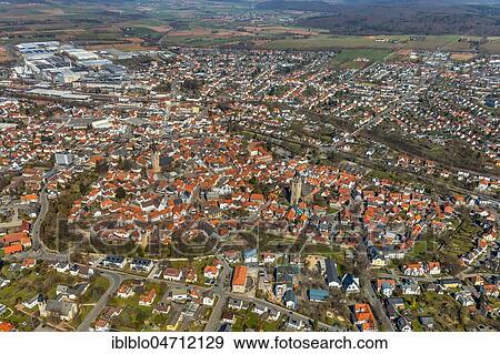 View of the Old Town with Kilian Church, Korbach, Hesse, Germany, Europe View Large Photo Image Stock Photo - View of the Old Town with Kilian Church, Korbach, Hesse, Germany, Europe. Fotosearch