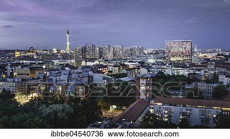 View over the roofs of Berlin to the TV Tower, Berlin, Germany, Europe View Large Photo Image Stock Photograph - View over the roofs of Berlin to the TV Tower, Berlin, Germany, Europe. Fotosearch