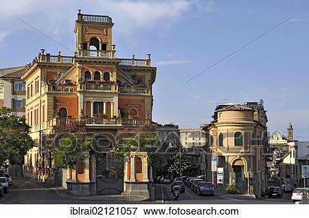 Villa in Bracciano, Lazio, Italy, Europe View Large Photo Image Stock Photo - Villa in Bracciano, Lazio, Italy, Europe. Fotosearch