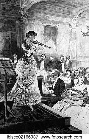 Violin virtuoso, historical wood engraving, 1886 View Large Photo Image Stock Photo - Violin virtuoso, historical wood engraving, 1886. Fotosearch