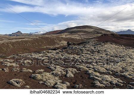 Volcanic landscape, Snæfellsnes Peninsula, Western Iceland, Iceland, Europe View Large Photo Image Picture - Volcanic landscape, Snæfellsnes Peninsula, Western Iceland, Iceland, Europe. Fotosearch