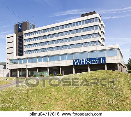 Stock Photograph - WH Smith distribution centre and headquarter offices, Swindon, Wiltshire, England, UK. Fotosearch