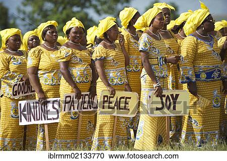 Women at dance and music event, CWF Christian Women's Fellowship, Cameroon, Africa View Large Photo Image Stock Image - Women at dance and music event, CWF Christian Women's Fellowship, Cameroon, Africa. Fotosearch