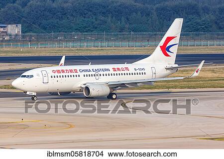A Boeing 737-700 aircraft of China Eastern Airlines with registration number B-5245 at Beijing Airport (PEK), Beijing, China, Asia View Large Photo Image Picture - A Boeing 737-700 aircraft of China Eastern Airlines with registration number B-5245 at Beijing Airport (PEK), Beijing, China, Asia. Fotosearch