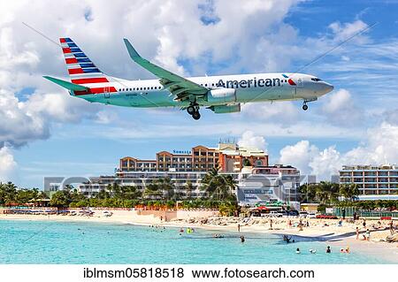 A Boeing 737-800 of American Airlines with the registration number N895NN at St. Maarten Airport (SXM), Sint Maarten, North America View Large Photo Image Stock Photo - A Boeing 737-800 of American Airlines with the registration number N895NN at St. Maarten Airport (SXM), Sint Maarten, North America. Fotosearch