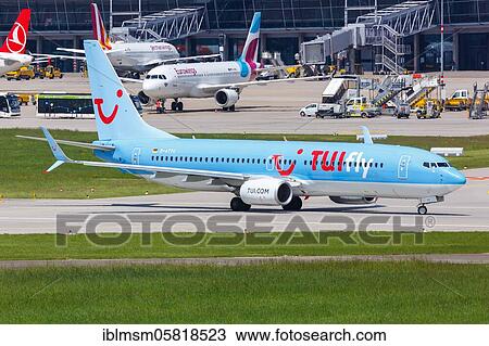 A Boeing 737-800 of TUIfly with the registration D-ATYC at Stuttgart Airport (STR), Stuttgart, Germany, Europe View Large Photo Image Stock Image - A Boeing 737-800 of TUIfly with the registration D-ATYC at Stuttgart Airport (STR), Stuttgart, Germany, Europe. Fotosearch