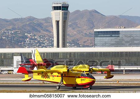 A Bombardier CL-415 Spain Air Force aircraft with registration mark UD14-02 at Malaga Airport (AGP), Malaga, Spain, Europe View Large Photo Image Stock Photo - A Bombardier CL-415 Spain Air Force aircraft with registration mark UD14-02 at Malaga Airport (AGP), Malaga, Spain, Europe. Fotosearch