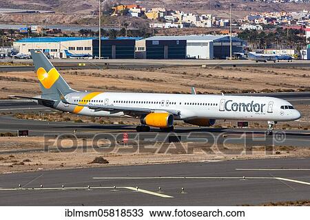 A Condor Boeing 757-300 aircraft with registration mark D-ABOR at Gran Canaria Airport (LPA), Gran Canaria, Spain, Europe View Large Photo Image Stock Image - A Condor Boeing 757-300 aircraft with registration mark D-ABOR at Gran Canaria Airport (LPA), Gran Canaria, Spain, Europe. Fotosearch