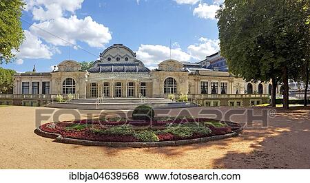 A panoramic view of the Vichy Opera, Palace of Congrés, Allier, Auvergne, France, Europe View Large Photo Image Stock Photo - A panoramic view of the Vichy Opera, Palace of Congrés, Allier, Auvergne, France, Europe. Fotosearch