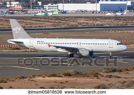A Sundair Airbus A320 aircraft with registration mark D-ASEF at Gran Canaria Airport (LPA), Gran Canaria, Spain, Europe View Large Photo Image Stock Photo - A Sundair Airbus A320 aircraft with registration mark D-ASEF at Gran Canaria Airport (LPA), Gran Canaria, Spain, Europe. Fotosearch