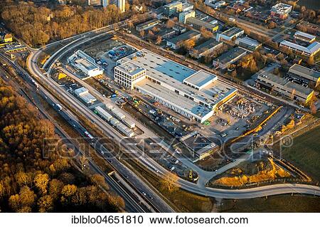 Aerial photograph, Deutsche Federal Bank, Germany's largest money storage facility, Dortmund, North Rhine-Westphalia, Germany, Europe View Large Photo Image Stock Image - Aerial photograph, Deutsche Federal Bank, Germany's largest money storage facility, Dortmund, North Rhine-Westphalia, Germany, Europe. Fotosearch