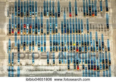 Aerial view, Amazon logistics centre with car park, Dortmund, Ruhr area, North Rhine-Westphalia, Germany, Europe View Large Photo Image Stock Photograph - Aerial view, Amazon logistics centre with car park, Dortmund, Ruhr area, North Rhine-Westphalia, Germany, Europe. Fotosearch