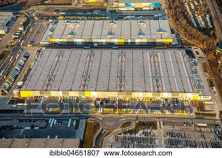Aerial view, Amazon Logistikzentrum, Dortmund, Ruhr Area, North Rhine-Westphalia, Germany, Europe View Large Photo Image Stock Photo - Aerial view, Amazon Logistikzentrum, Dortmund, Ruhr Area, North Rhine-Westphalia, Germany, Europe. Fotosearch