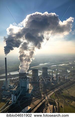 Aerial view, RWE Coal-fired power station, Werne, North Rhine-Westphalia, Germany, Europe View Large Photo Image Stock Image - Aerial view, RWE Coal-fired power station, Werne, North Rhine-Westphalia, Germany, Europe. Fotosearch