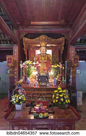 Altar dedicated to Confucius, Temple of Literature, Hanoi, Vietnam, Asia View Large Photo Image Stock Photo - Altar dedicated to Confucius, Temple of Literature, Hanoi, Vietnam, Asia. Fotosearch