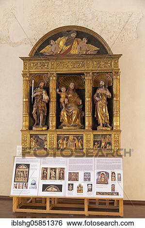 Altarpiece, Museum, Euphrasius Basilica, UNESCO World Heritage, Porec, Istria, Croatia, Europe View Large Photo Image Stock Photograph - Altarpiece, Museum, Euphrasius Basilica, UNESCO World Heritage, Porec, Istria, Croatia, Europe. Fotosearch