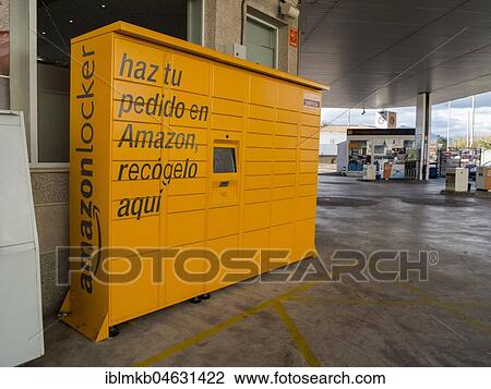 Amazon Locker, packing station, self-service, Altea, Alicante, Spain, Europe View Large Photo Image Stock Image - Amazon Locker, packing station, self-service, Altea, Alicante, Spain, Europe. Fotosearch