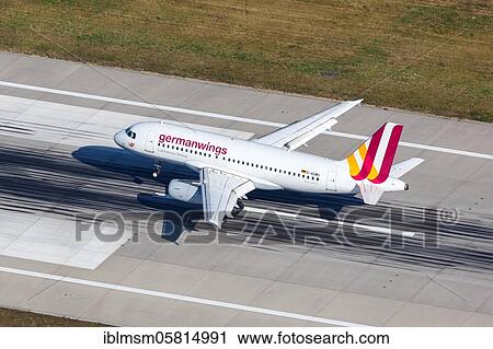 An Airbus A319 of Germanwings with the registration D-AGWU lands at Stuttgart Airport (STR), Stuttgart, Germany, Europe View Large Photo Image Stock Image - An Airbus A319 of Germanwings with the registration D-AGWU lands at Stuttgart Airport (STR), Stuttgart, Germany, Europe. Fotosearch