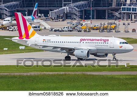 An Airbus A319 of Germanwings with the registration number D-AKNR at Stuttgart Airport (STR), Stuttgart, Germany, Europe View Large Photo Image Stock Photograph - An Airbus A319 of Germanwings with the registration number D-AKNR at Stuttgart Airport (STR), Stuttgart, Germany, Europe. Fotosearch
