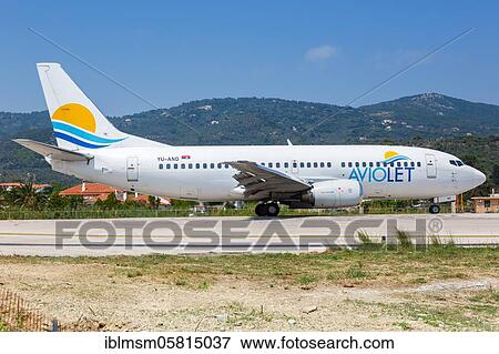 An Aviolet Boeing 737-300 with the registration YU-AND at Skiathos Airport (JSI), Skiathos, Greece, Europe View Large Photo Image Stock Photo - An Aviolet Boeing 737-300 with the registration YU-AND at Skiathos Airport (JSI), Skiathos, Greece, Europe. Fotosearch