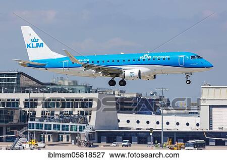An Embraer ERJ175 of KLM cityhopper with the registration PH-EXM at Stuttgart Airport (STR), Stuttgart, Germany, Europe View Large Photo Image Stock Photo - An Embraer ERJ175 of KLM cityhopper with the registration PH-EXM at Stuttgart Airport (STR), Stuttgart, Germany, Europe. Fotosearch