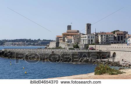 Stock Image - Antibes, Provence-Alpes-Côte d' Azur, France, Europe. Fotosearch