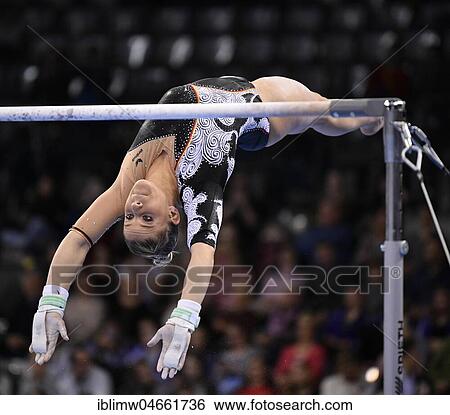 Apparatus gymnastics, Elisabeth Seitz, GER, uneven bars, Porsche Arena, Stuttgart, Baden-Württemberg, Germany, Europe View Large Photo Image Stock Photograph - Apparatus gymnastics, Elisabeth Seitz, GER, uneven bars, Porsche Arena, Stuttgart, Baden-Württemberg, Germany, Europe. Fotosearch