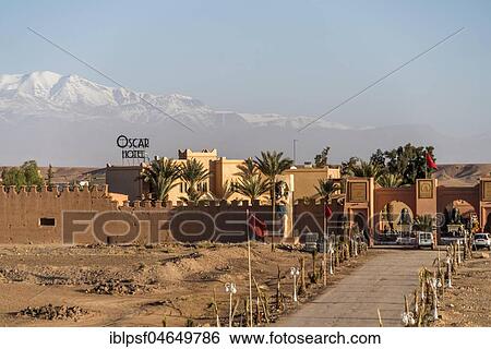 Atlas Corporation Studios and Oscar Hotel, Ouarzazate, Morocco, Africa View Large Photo Image Stock Photograph - Atlas Corporation Studios and Oscar Hotel, Ouarzazate, Morocco, Africa. Fotosearch