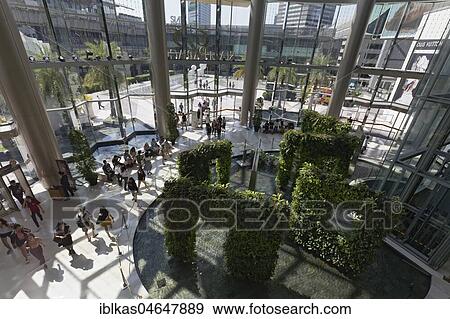 Atrium in Siam Paragon, Luxury Shopping Center, Siam Square, Pathum Wan, Bangkok, Thailand, Asia View Large Photo Image Stock Photo - Atrium in Siam Paragon, Luxury Shopping Center, Siam Square, Pathum Wan, Bangkok, Thailand, Asia. Fotosearch