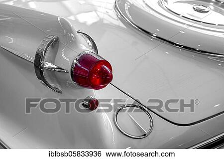 Auto Oldtime ( Detail) r, in black and white, with red brake light. Stuttgart, Baden-Württemberg, Germany, Europe View Large Photo Image Stock Photograph - Auto Oldtime ( Detail) r, in black and white, with red brake light. Stuttgart, Baden-Württemberg, Germany, Europe. Fotosearch