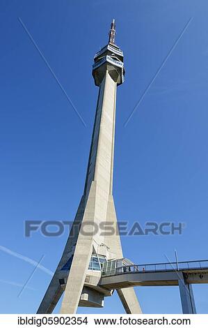 Avala Tower, Belgrade, Serbia, Europe View Large Photo Image Picture - Avala Tower, Belgrade, Serbia, Europe. Fotosearch
