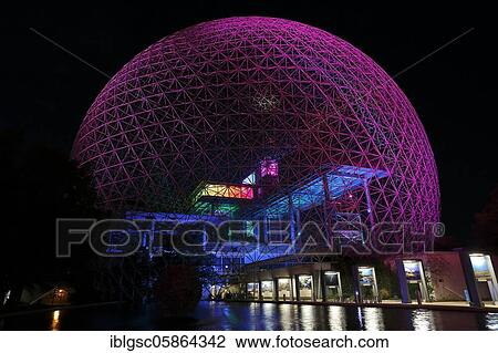 Biosphere Montreal, Environment Museum, Montreal, Quebec Province, Canada, North America View Large Photo Image Stock Image - Biosphere Montreal, Environment Museum, Montreal, Quebec Province, Canada, North America. Fotosearch