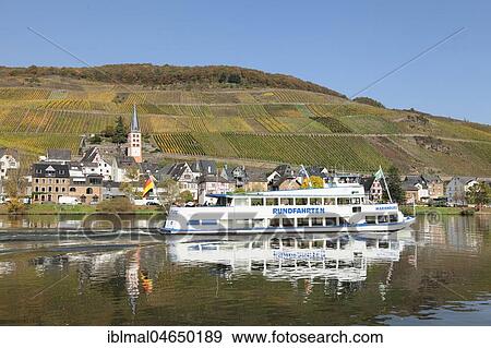 Boat trip on the Moselle, Merl, Zell an der Mosel, Rhineland-Palatinate, Germany, Europe View Large Photo Image Stock Photo - Boat trip on the Moselle, Merl, Zell an der Mosel, Rhineland-Palatinate, Germany, Europe. Fotosearch