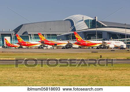 Boeing 787-8 Dreamliner aircraft of Hainan Airlines at Guangzhou Airport (CAN), Guangzhou, China, Asia View Large Photo Image Stock Image - Boeing 787-8 Dreamliner aircraft of Hainan Airlines at Guangzhou Airport (CAN), Guangzhou, China, Asia. Fotosearch