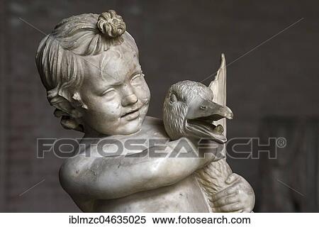 Boy with goose, Roman copy of a Greek bronze work, ca. 220 BC, glyptotheque, Munich, Upper Bavaria, Germany, Europe View Large Photo Image Stock Photography - Boy with goose, Roman copy of a Greek bronze work, ca. 220 BC, glyptotheque, Munich, Upper Bavaria, Germany, Europe. Fotosearch