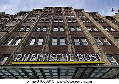 Brick facade, Rheinische Post publishing building, Düsseldorf, North Rhine-Westphalia, Germany, Europe View Large Photo Image Stock Photography - Brick facade, Rheinische Post publishing building, Düsseldorf, North Rhine-Westphalia, Germany, Europe. Fotosearch