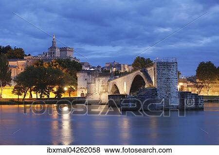 Brucke St. Benezet uber die Rhone mit Kathedrale Notre Dame des Doms und Papstpalast, UNESCO Weltkulturerbe, Avignon, Provence, Provence-Alpes-Cote d'Azur, Sudfrankreich, Frankreich, Europa View Large Photo Image Stock Photo - Brucke St. Benezet uber die Rhone mit Kathedrale Notre Dame des Doms und Papstpalast, UNESCO Weltkulturerbe, Avignon, Provence, Provence-Alpes-Cote d'Azur, Sudfrankreich, Frankreich, Europa. Fotosearch