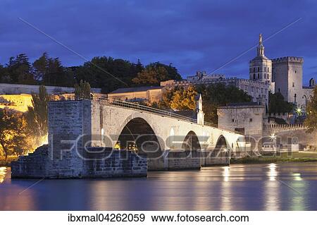 Brucke St. Benezet uber die Rhone mit Kathedrale Notre Dame des Doms und Papstpalast, UNESCO Weltkulturerbe, Avignon, Provence, Provence-Alpes-Cote d'Azur, Sudfrankreich, Frankreich, Europa View Large Photo Image Stock Photo - Brucke St. Benezet uber die Rhone mit Kathedrale Notre Dame des Doms und Papstpalast, UNESCO Weltkulturerbe, Avignon, Provence, Provence-Alpes-Cote d'Azur, Sudfrankreich, Frankreich, Europa. Fotosearch