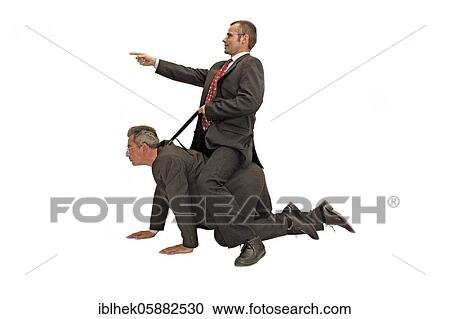 Stock Image - Businessman, two, boss, suit and tie, Berlin, Germany, Europe. Fotosearch