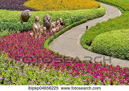Butterfly Hill, Nong Nooch Tropical Botanical Garden, Pattaya, Thailand, Asia View Large Photo Image Stock Photography - Butterfly Hill, Nong Nooch Tropical Botanical Garden, Pattaya, Thailand, Asia. Fotosearch