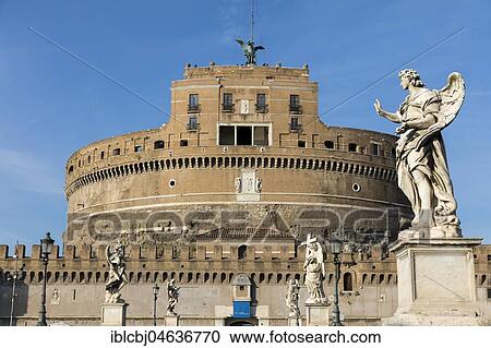 Castel Sant'Angelo, Rome, Italy, Europe View Large Photo Image Stock Image - Castel Sant'Angelo, Rome, Italy, Europe. Fotosearch