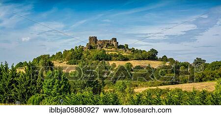 Castle of Mauzun, Puy de Dome department, Auvergne-Rhone-Alpes, France, Europe View Large Photo Image Stock Photo - Castle of Mauzun, Puy de Dome department, Auvergne-Rhone-Alpes, France, Europe. Fotosearch