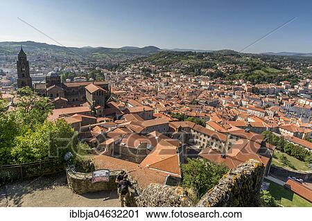 Cathedral Notre Dame, departure of the pilgrim route to Santiago de Compostela, Le Puy en Velay, Haute-Loire department, Auvergne-Rhone-Alpes, France, Europe View Large Photo Image Stock Image - Cathedral Notre Dame, departure of the pilgrim route to Santiago de Compostela, Le Puy en Velay, Haute-Loire department, Auvergne-Rhone-Alpes, France, Europe. Fotosearch