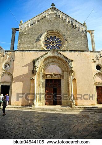 Stock Photography - Cathedral of Santa Maria Annunziata, Otranto, Apulia, Italy, Europe. Fotosearch