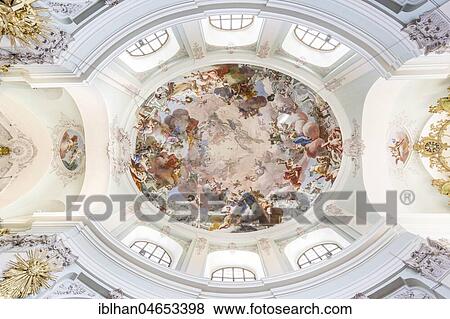Ceiling fresco in dome, pilgrimage church Hafnerberg, Nöstach, Lower Austria, Austria, Europe View Large Photo Image Stock Photo - Ceiling fresco in dome, pilgrimage church Hafnerberg, Nöstach, Lower Austria, Austria, Europe. Fotosearch