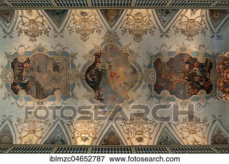 Ceiling fresco, Neustädter Kirche, baroque church, Erlangen, Middle Franconia, Bavaria, Germany, Europe View Large Photo Image Stock Photo - Ceiling fresco, Neustädter Kirche, baroque church, Erlangen, Middle Franconia, Bavaria, Germany, Europe. Fotosearch